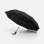 Складной зонт Dome Double с двойным куполом, черный