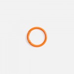 Карабин-кольцо Claus, L, оранжевый неон