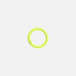 Карабин-кольцо Claus, L, желтый неон