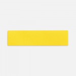 Наклейка тканевая Lunga, S, желтая