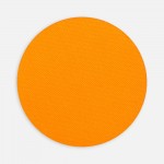 Наклейка тканевая Lunga Round, M, оранжевый неон