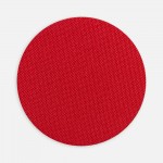 Наклейка тканевая Lunga Round, M, красная