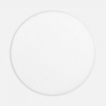 Наклейка тканевая Lunga Round, M, белая