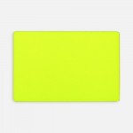 Наклейка тканевая Lunga, L, желтый неон