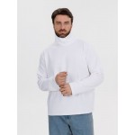 Лонгслив из бифлекса Morfiss, белый, размер M/L