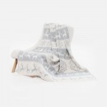 Плед «Скандинавия», серый