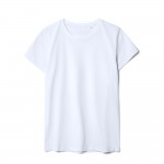 Футболка женская T-bolka Stretch Lady, белая (холодный оттенок), размер S