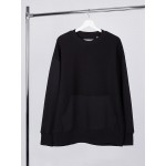 Свитшот оверсайз унисекс Vozduh, черный, размер M/L