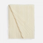 Плед Remitti, белый (молочный)