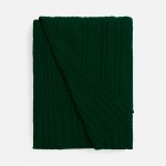 Плед Remitti, темно-зеленый (хвойный)