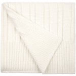 Шарф Knit Beat, белый (молочный)