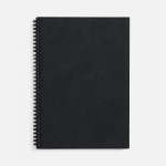 Ежедневник Notera Maxi, недатированный, черный