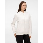 Бомбер унисекс AtmosWear, молочно-белый, размер L