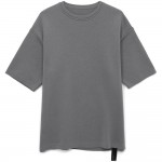 Джемпер с коротким рукавом Siluetti Volumica, серый, размер M/L