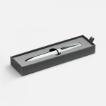 Ручка шариковая Bolt Soft Touch в футляре, белая