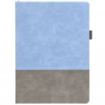 Ежедневник Horizon, недатированный, серый с голубым