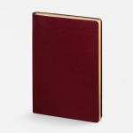Ежедневник Nebraska Flex, недатированный, бордовый с золотистым