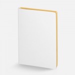 Ежедневник Nebraska Flex, недатированный, белый с золотистым