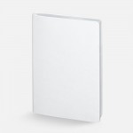 Ежедневник Nebraska Flex, недатированный, белый с серебристым