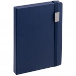 Ежедневник New Factor Metal, темно-синий