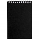 Блокнот Dali Mini в клетку, черный