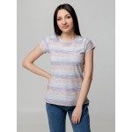 Футболка женская RAYET LADY двусторонняя, оранжевый/фиолетовый , размер L