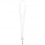 Лента для бейджа с ретрактором Retract, ver.2, белая