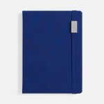 Ежедневник Urban Metal, недатированный, ярко-синий