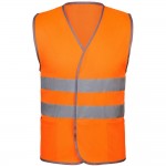 Сигнальный жилет СО-1 ТР, оранжевый флуоресцентный (170;176)-(104;108)