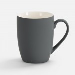 Кружка Good Morning с покрытием софт-тач, ver.2, серая