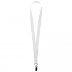 Лента для бейджа Neckband, белая