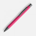 Ручка шариковая Atento Soft Touch, розовая