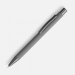 Ручка шариковая Atento Soft Touch, серая