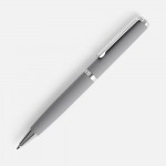 Ручка шариковая Inkish Chrome в футляре, серая