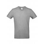 Футболка E190 серый меланж, размер S