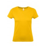Футболка E150 женская желтая, размер L