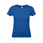 Футболка E150 женская ярко-синяя, размер L