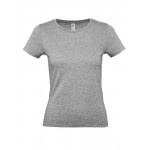 Футболка E150 женская серый меланж, размер M