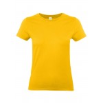 Футболка E190 женская желтая, размер L