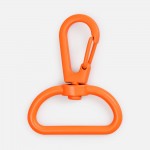 Застежка-карабин Snap Hook, L, оранжевый неон