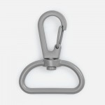 Застежка-карабин Snap Hook, L, серая