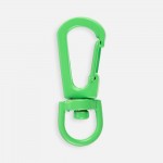 Застежка-карабин Snap Hook, S, зеленый неон