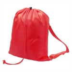 Рюкзак BAGGY, белый, 34х42 см, полиэстер 210 Т Красный