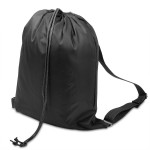 Рюкзак BAGGY, белый, 34х42 см, полиэстер 210 Т Черный