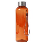 Бутылка для воды WATER, 550 мл, зеленый, пластик rPET, нержавеющая сталь Оранжевый
