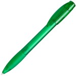 X-5 FROST, ручка шариковая, фростированный белый, пластик Зеленый