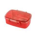 Ланч-бокс FRESH, пластик, 750мл, 18х13х6,1 см, белый Красный