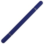 Ручка шариковая + карандаш вечный 2 в 1 soft, красный, металл, софт-покрытие, в футляре Синий