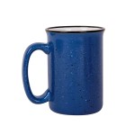 Кружка  UNIVERSE, голубой, 390мл, тонкая керамика Синий