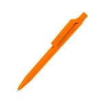Ручка шариковая DOT, аквамарин, матовое покрытие, пластик Оранжевый